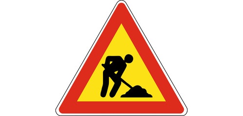 lavori in corso provvisorio