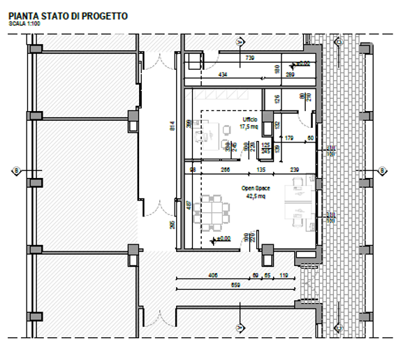 COT prevista all’interno del P.O. Santa Maria dei Battuti - San Vito al Tagliamento, Via Savorgnano, 2