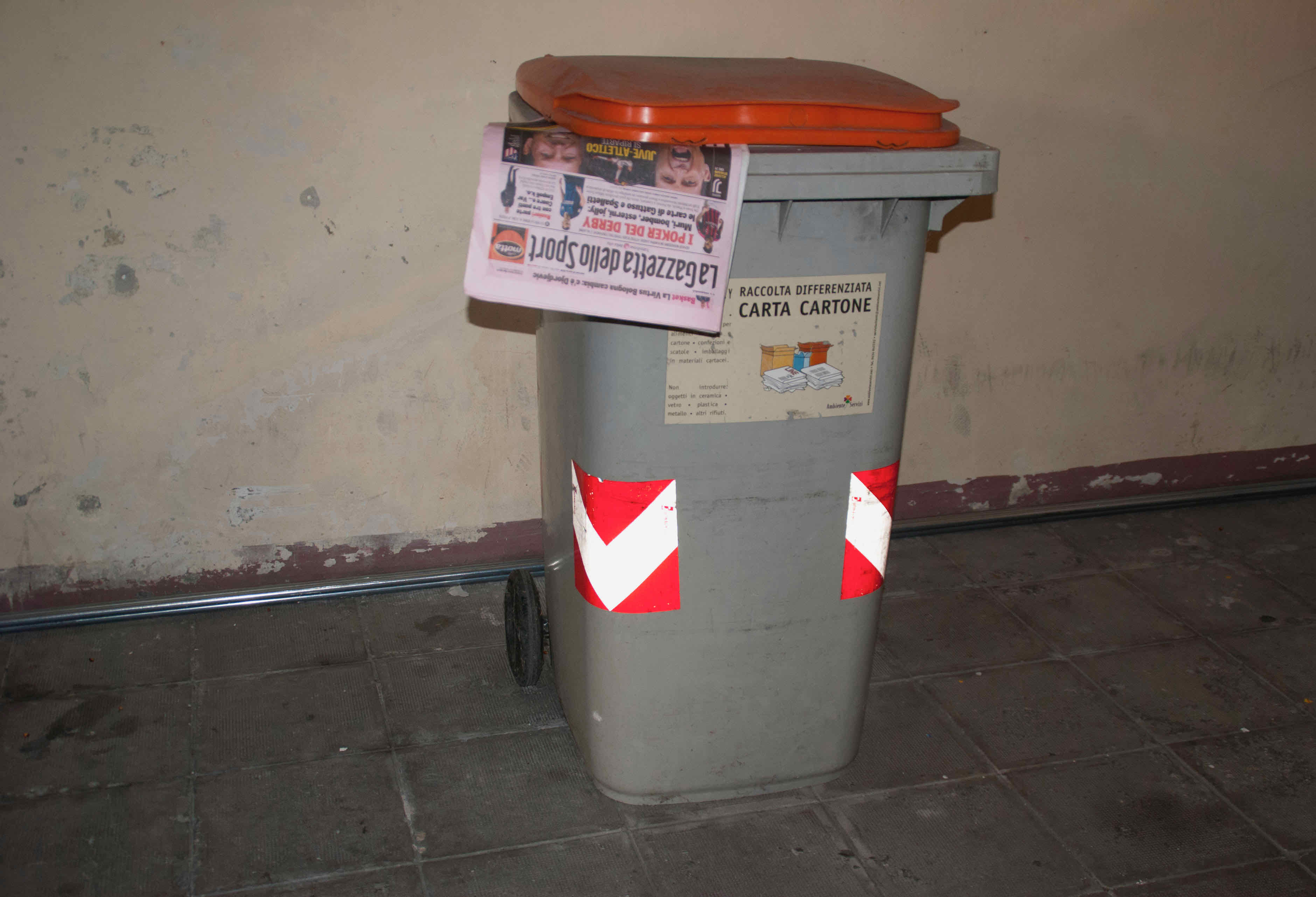 Attilio Del Canto - Acquisto del giornale